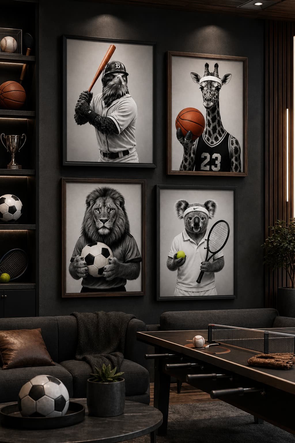 Sports Bundle — 11 Funny Animal Prints - Image 3