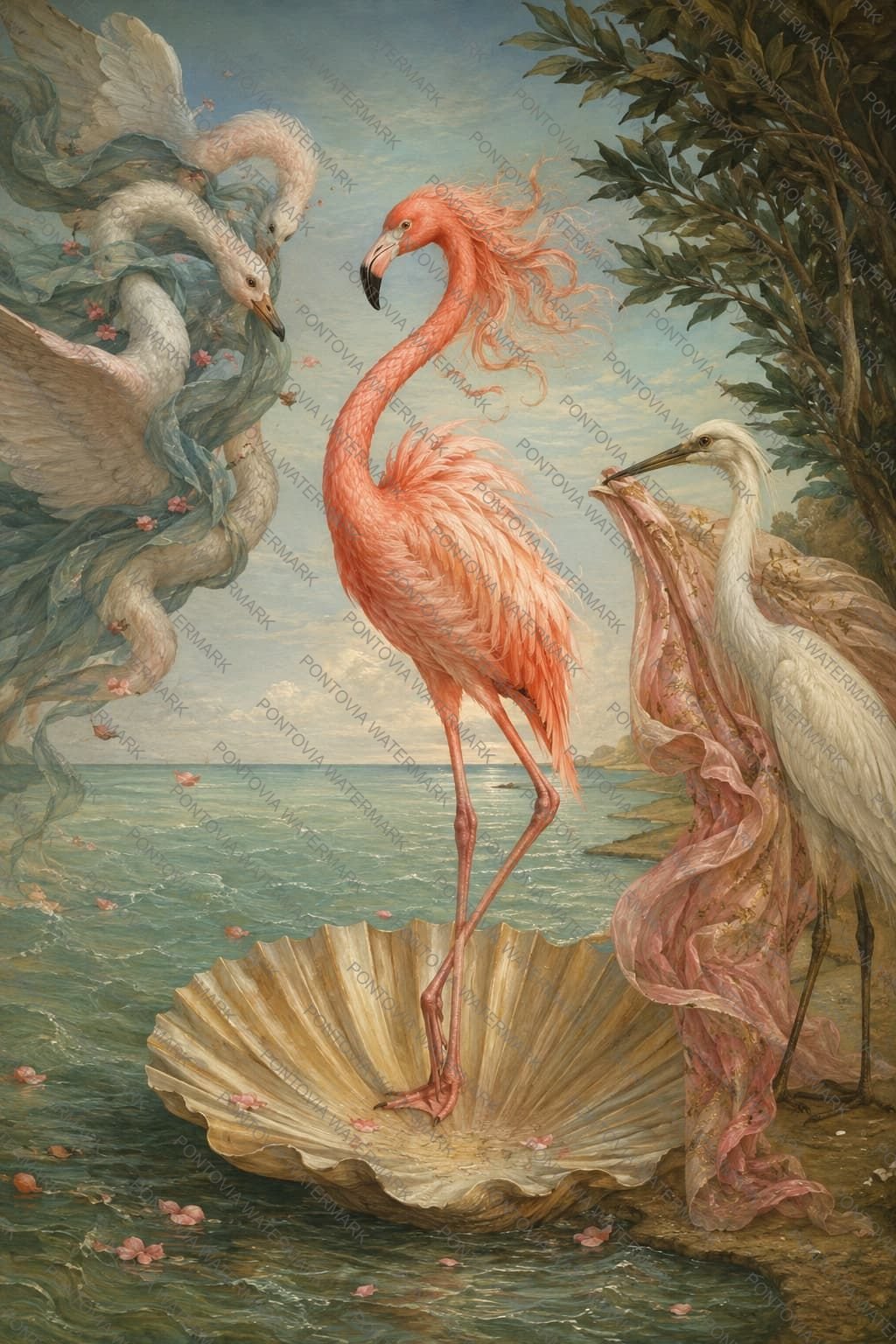 The Birth of the Flamingo