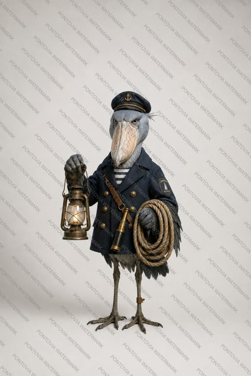 The Shoebill Lighthouse Keeper