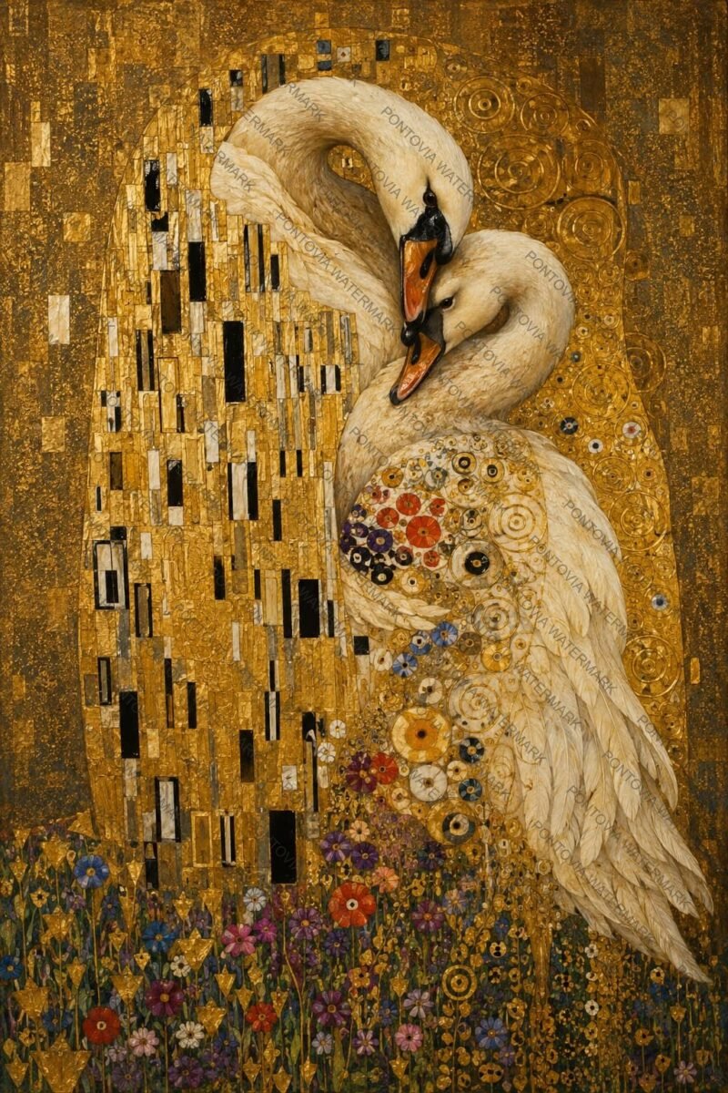The Swan Kiss