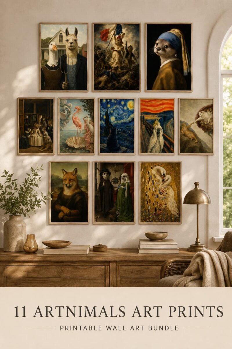 Artnimals Bundle — 11 Funny Animal Prints