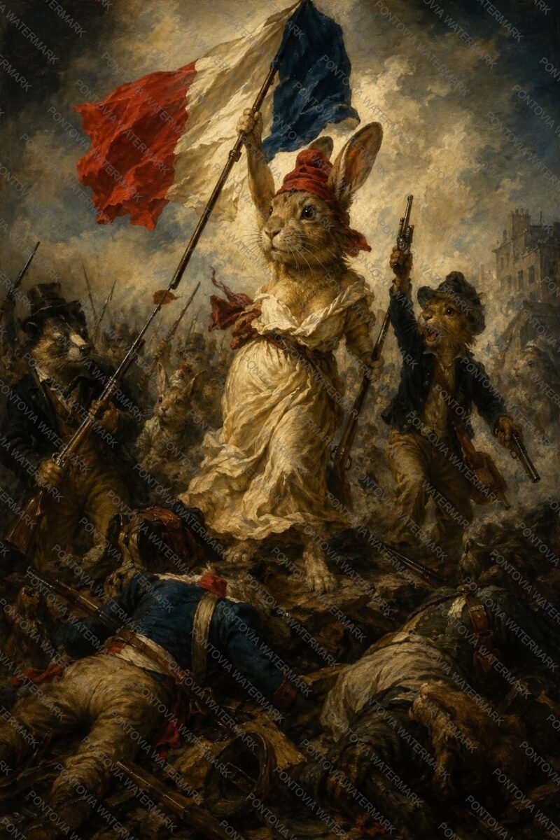 Liberty Leading the Animals
